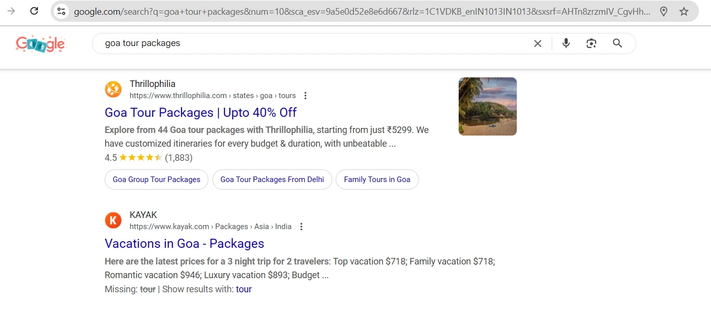 SEO Rich Snippet