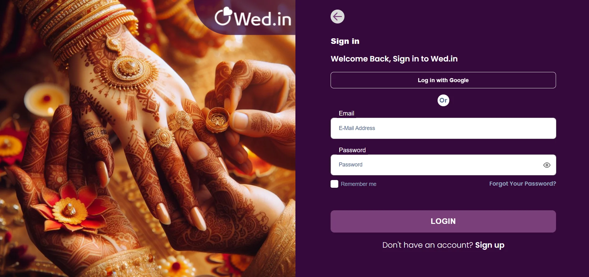 SEO Wed Login